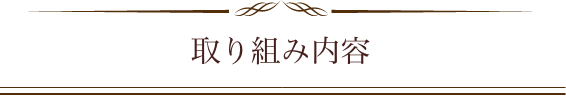 取り組み内容